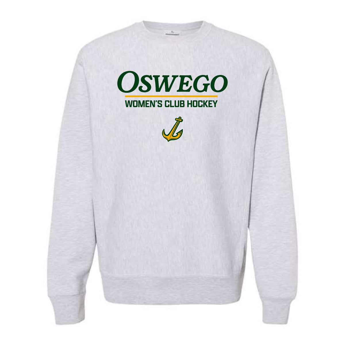 Oswego Women's Club Hockey Crewneck Sweatshirt - Old Style