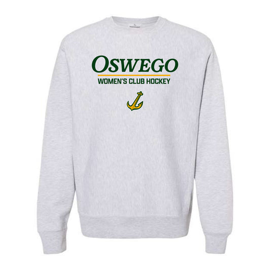 Oswego Women's Club Hockey Crewneck Sweatshirt - Old Style