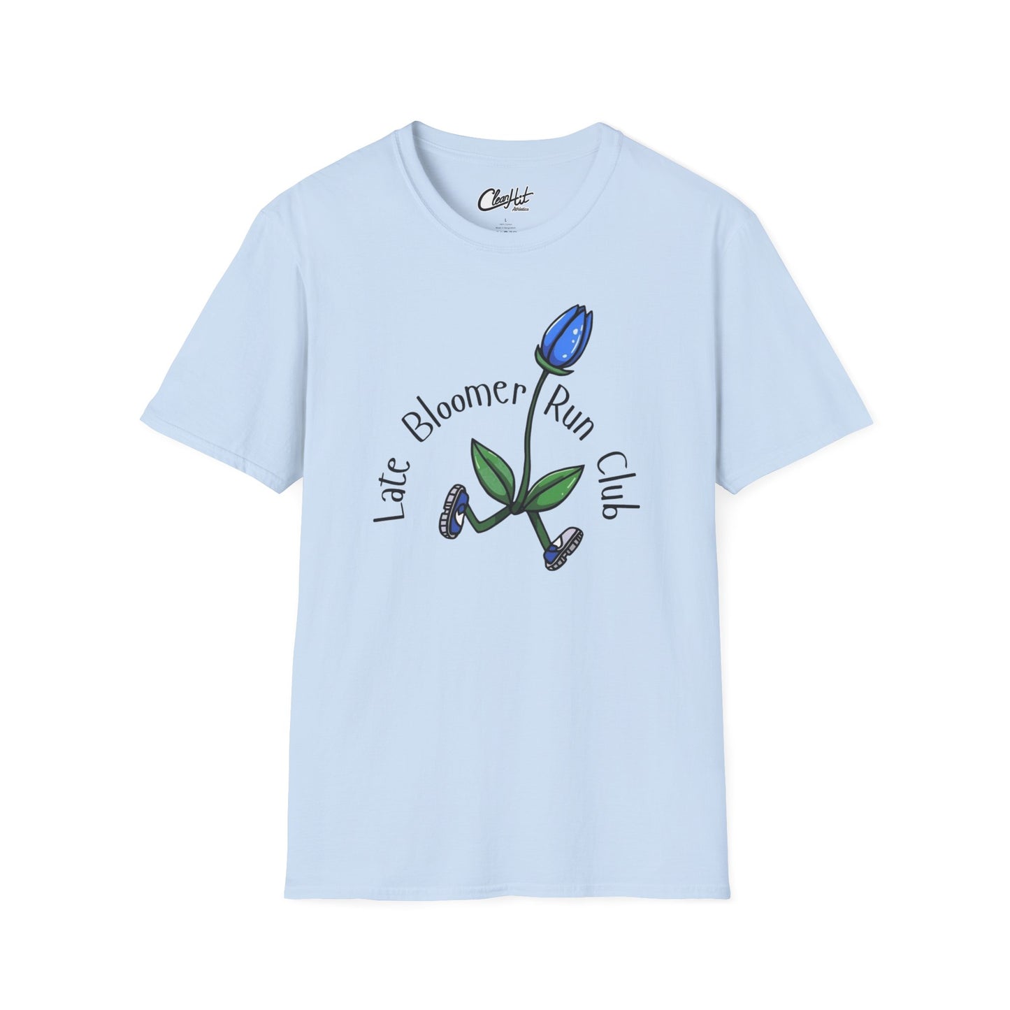 PT With JT - Late Bloomer Run Club Unisex Softstyle T-Shirt