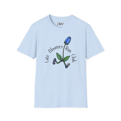 PT With JT - Late Bloomer Run Club Unisex Softstyle T-Shirt
