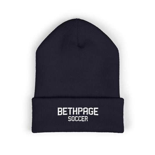 Bethpage Soccer Beanie - Wordmark