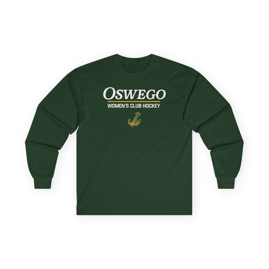 Oswego Women's Club Hockey Long Sleeve Tee - Old Style