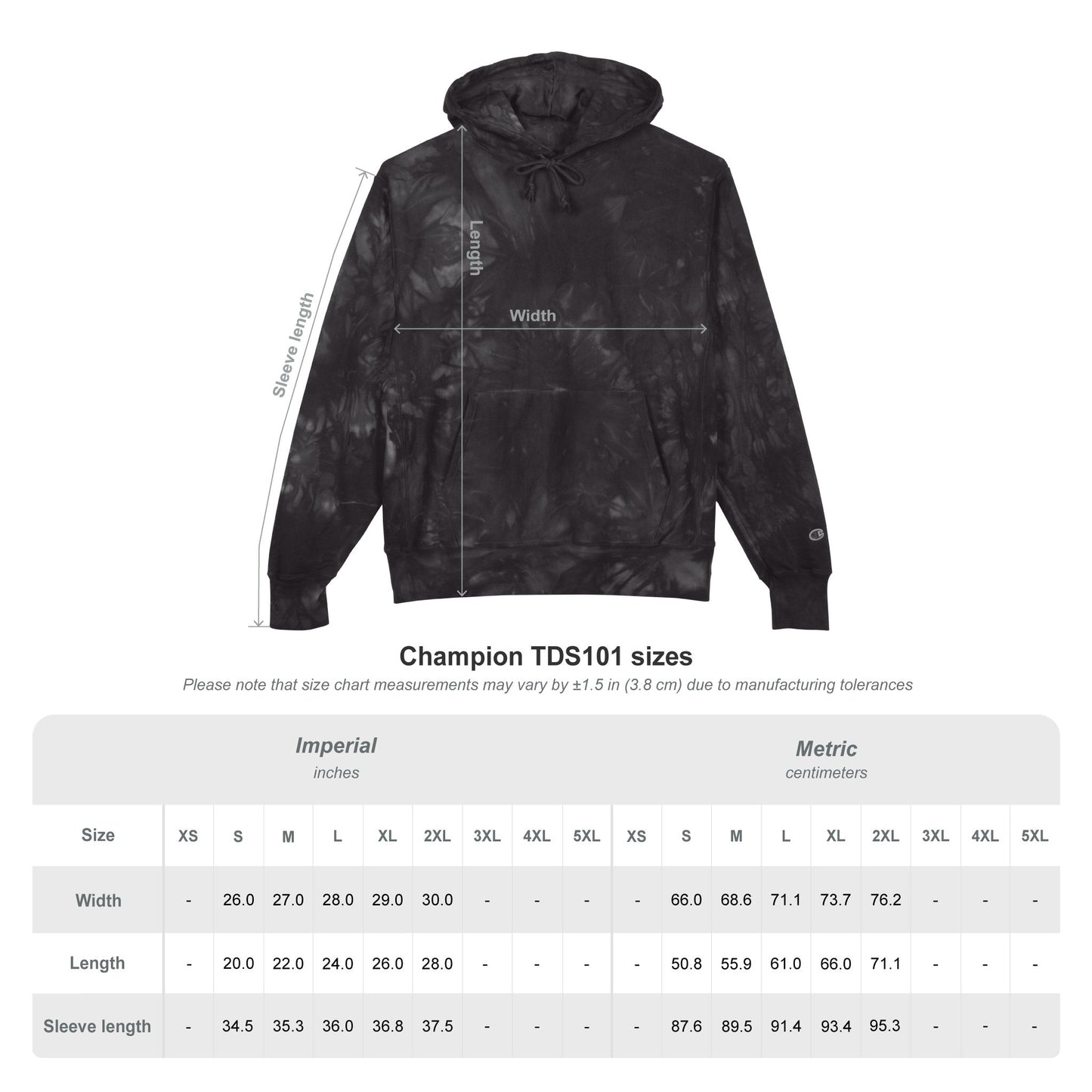 SJBK Champion Tie-Dye Hoodie