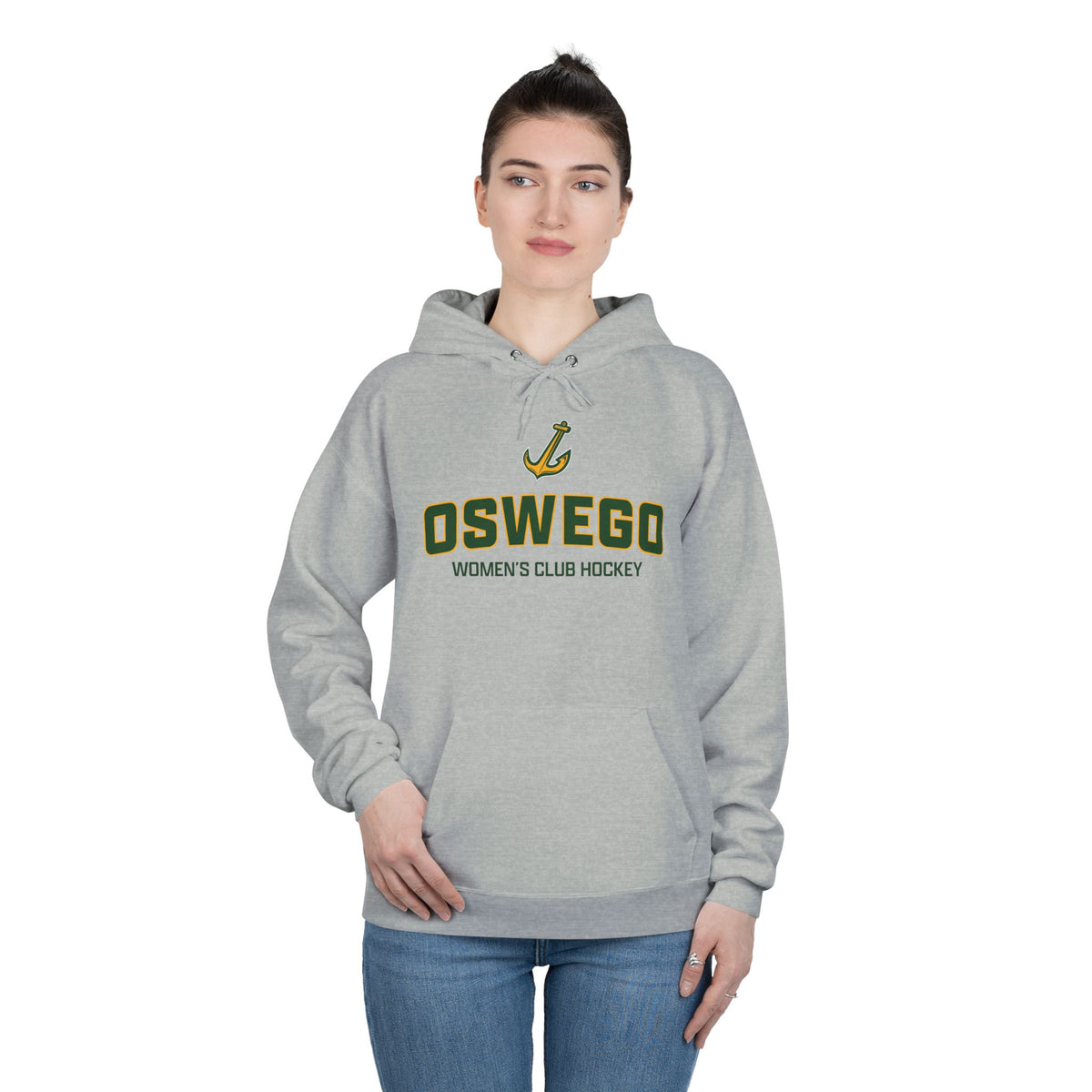 Oswego Women's Club Hockey Hoodie - Full Arch