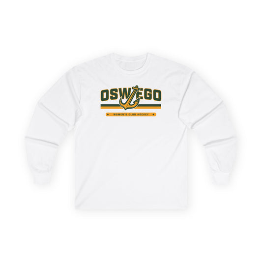 Copy of Oswego Women's Club Hockey Long Sleeve Tee - Arch