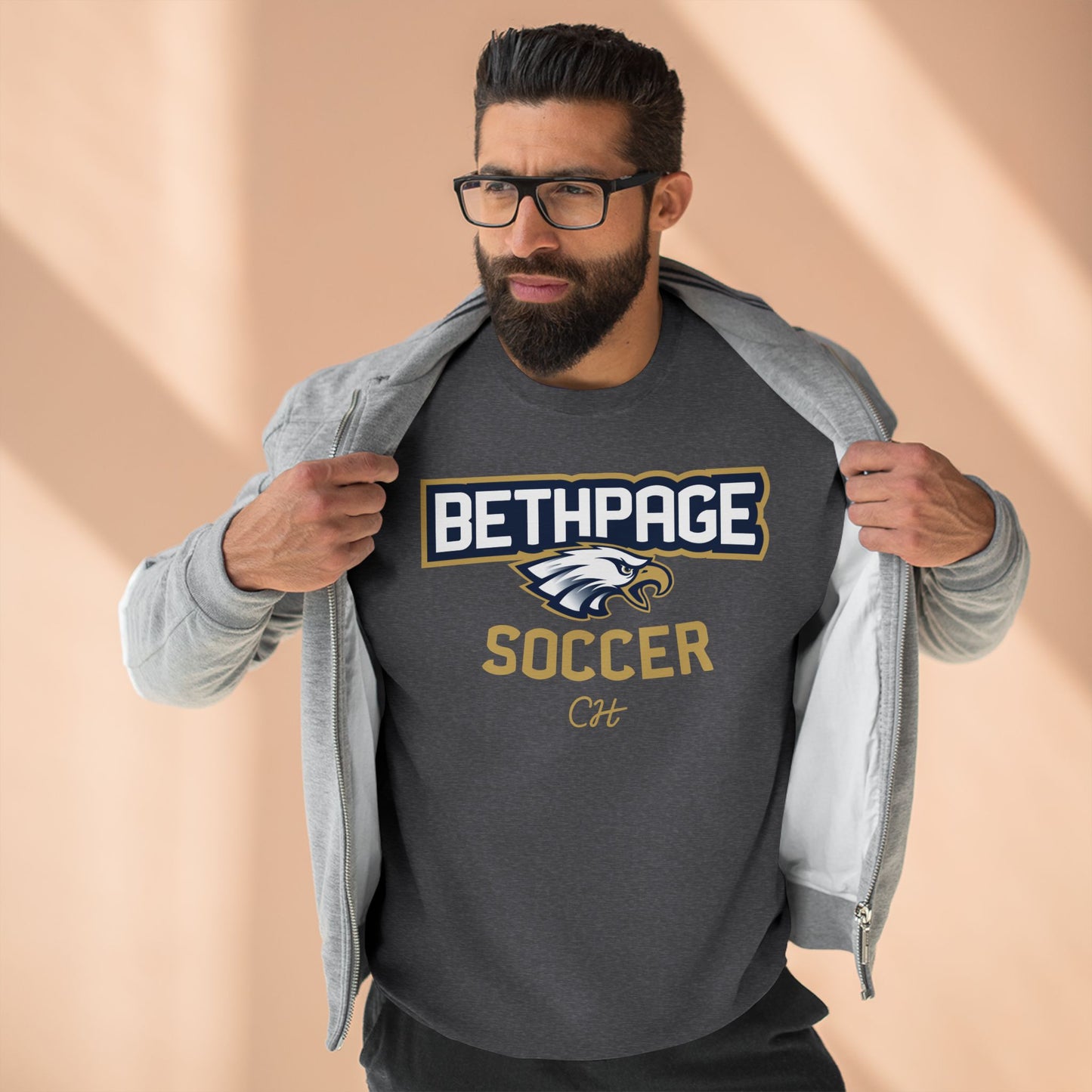 Bethpage Soccer Crewneck Sweatshirt - Arch