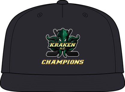 Kraken H.C. Champions Snapback Cap — Hockey Team Hat