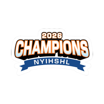 2026 NYIHSHL Champions — Long Beach Stickers