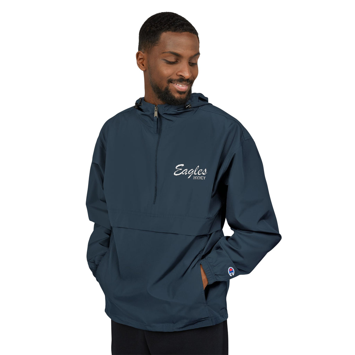 Bethpage Hockey Champion Windbreaker Jacket - Script