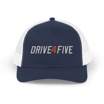 Drive4Five Logo Snapback Trucker Cap