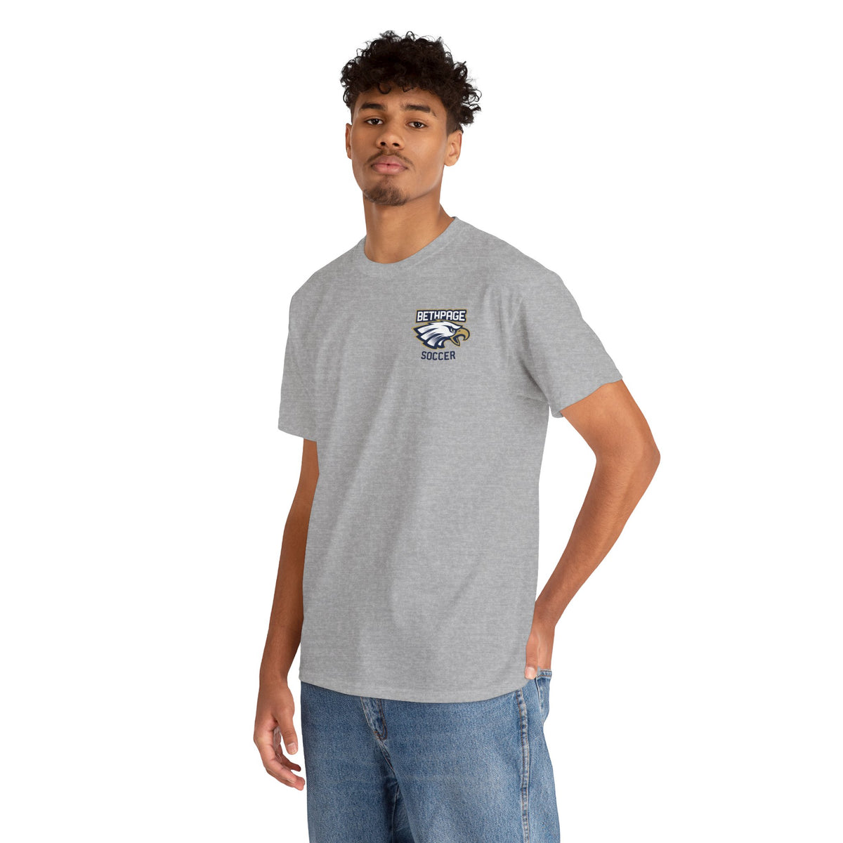 Bethpage Soccer Cotton Tee - Eagle
