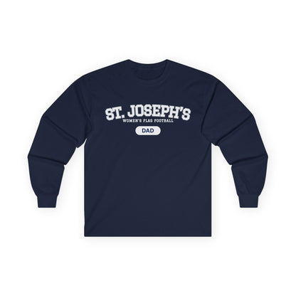 SJBK Varsity DAD Long Sleeve Cotton Tee