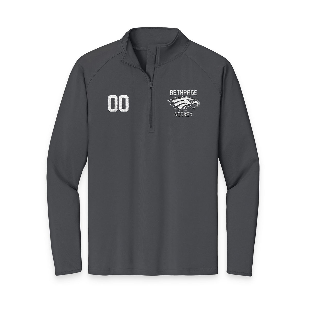 Bethpage Hockey Sport-Wick® Quarter-Zip Pullover
