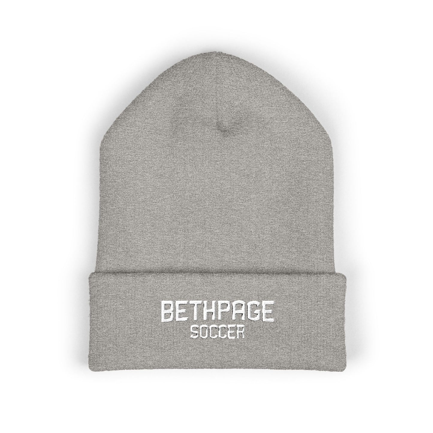 Bethpage Soccer Beanie - Wordmark