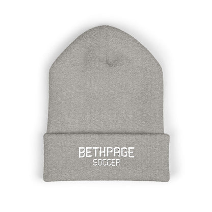Bethpage Soccer Beanie - Wordmark