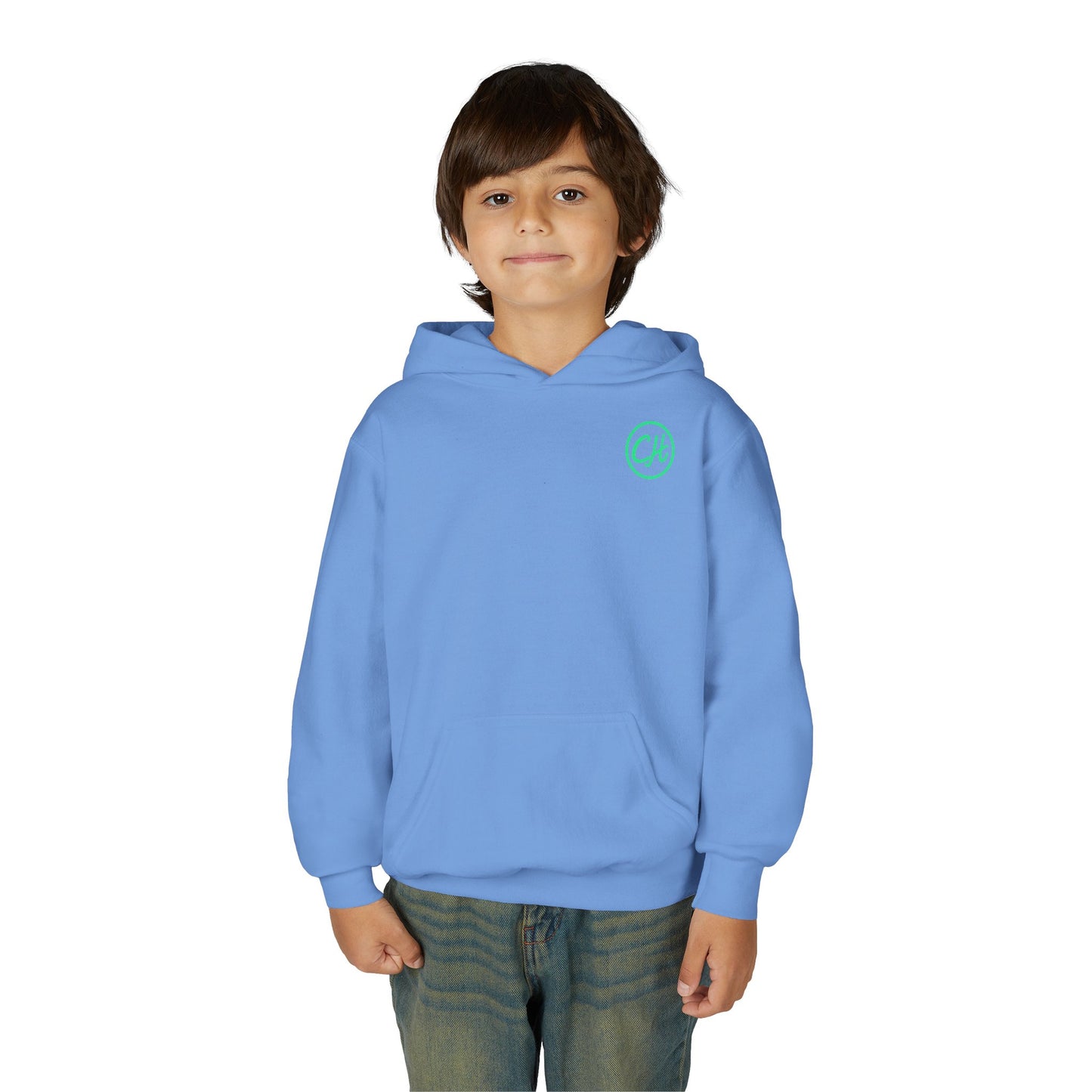 Gildan Youth Heavy Blend Hooded Sweatshirt