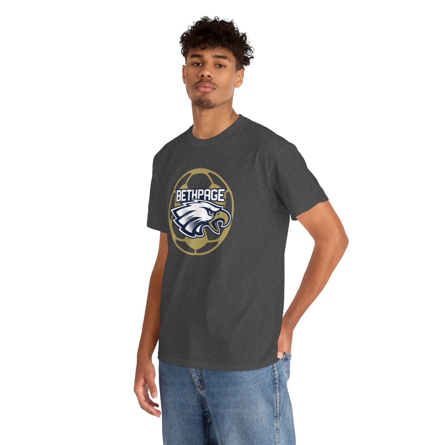 Bethpage Soccer Unisex Heavy Cotton Tee
