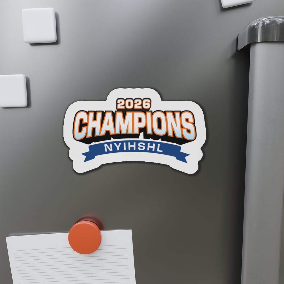 2026 NYIHSHL Champions Die-Cut Magnets