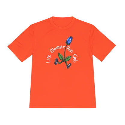 PT With JT - Washington State Late Bloomer Run Club Unisex Moisture Wicking Tee