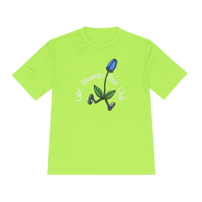 PT With JT - Washington State Late Bloomer Run Club Unisex Moisture Wicking Tee