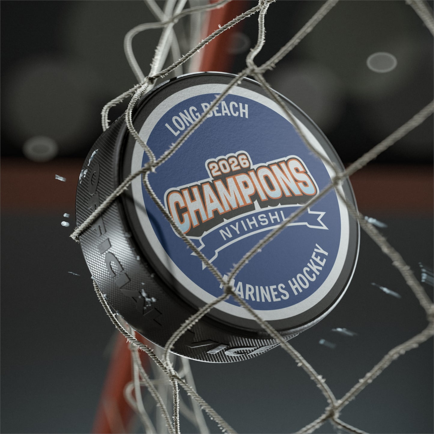 2026 NYIHSHL Champions Hockey Puck