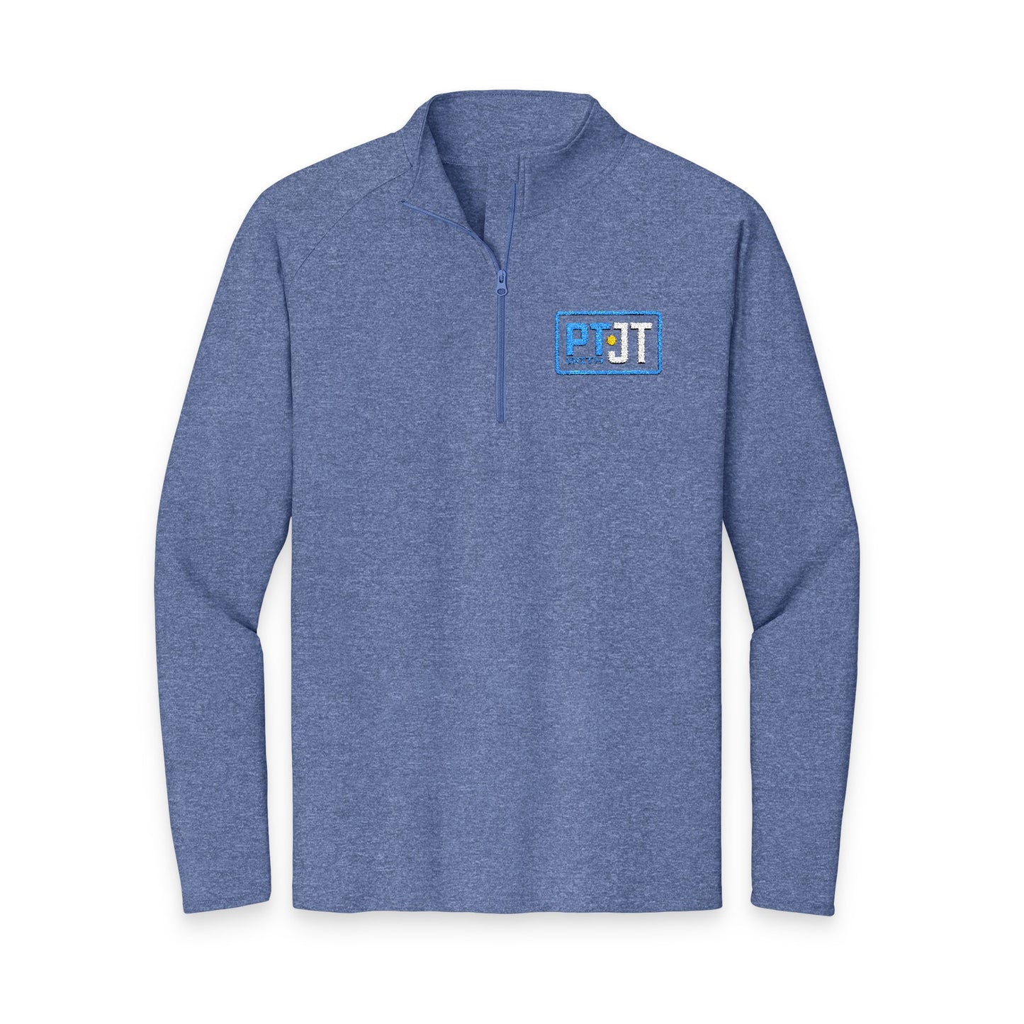PT With JT Logo Sport-Wick® Stretch Quarter-Zip Pullover