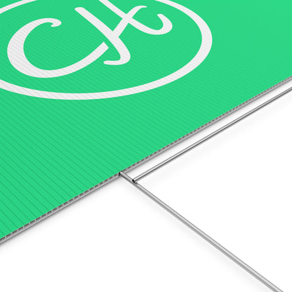 Plastic Yard Sign (18"x12", 24"x18", 36"x24")