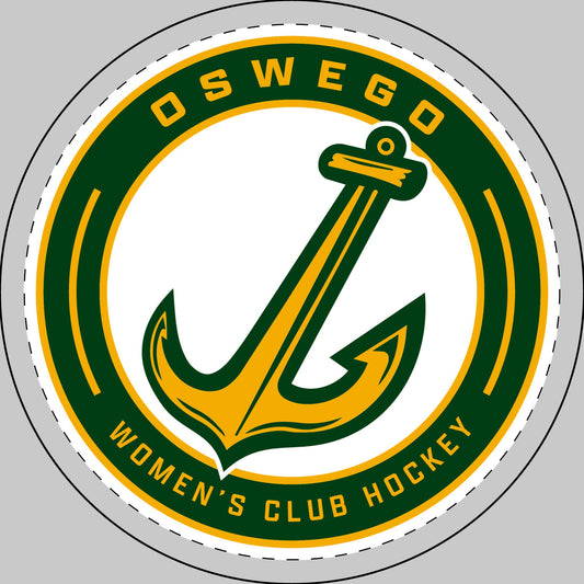 Oswego Women's Club Hockey  Car Magnet