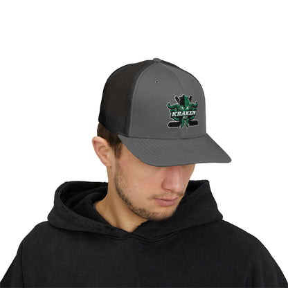 Kraken HC Logo Snapback Trucker Cap