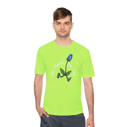 PT With JT - Washington State Late Bloomer Run Club Unisex Moisture Wicking Tee