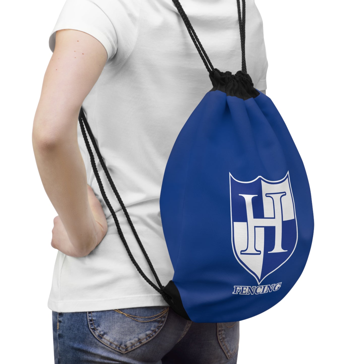 Herricks Fencing Drawstring Bag