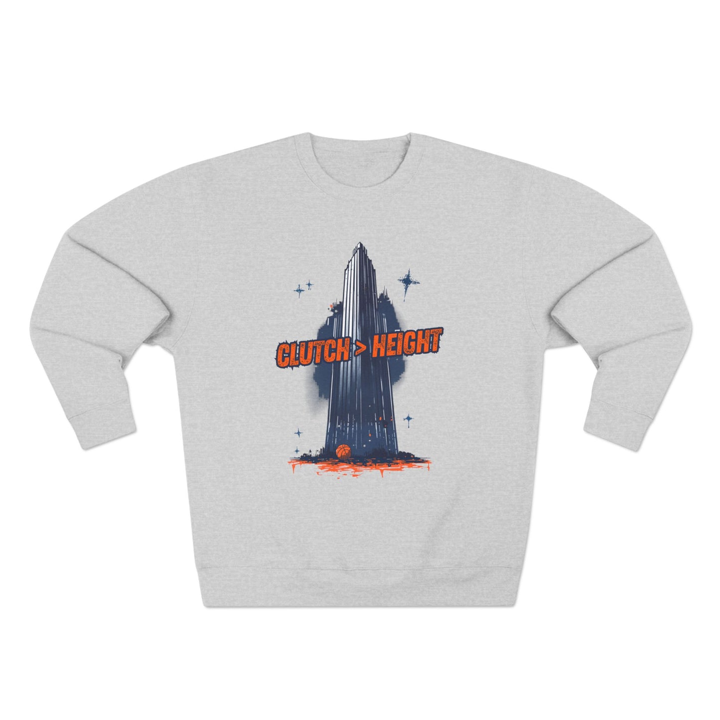 TrueKnicksFan "Clutch > Height" Crewneck