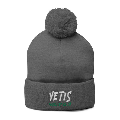 Yetis Pom-Pom Knit Cap (Embroidery)