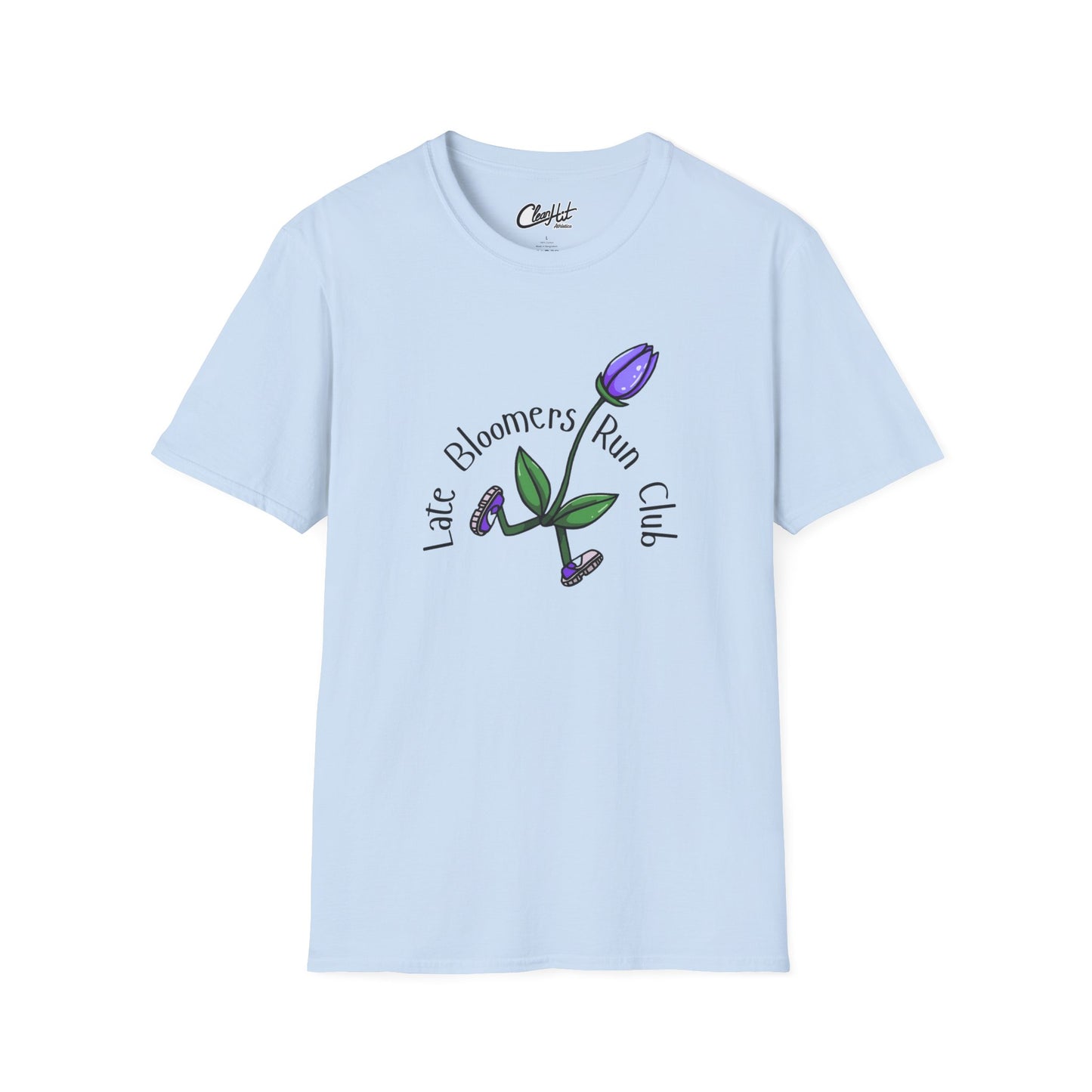 PT With JT Late Bloomers Run Club Unisex Softstyle T-Shirt