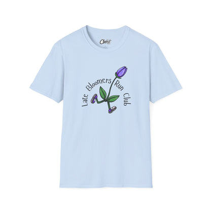 PT With JT Late Bloomers Run Club Unisex Softstyle T-Shirt