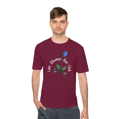 PT With JT - Washington State Late Bloomer Run Club Unisex Moisture Wicking Tee
