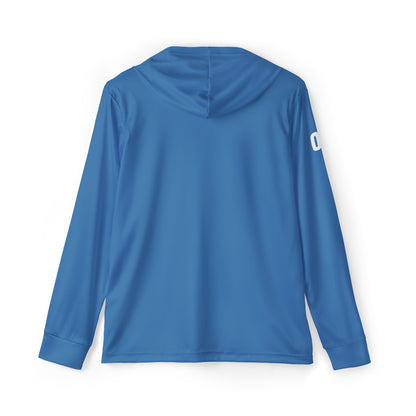 Flamingos Practice Hoodie - Blue