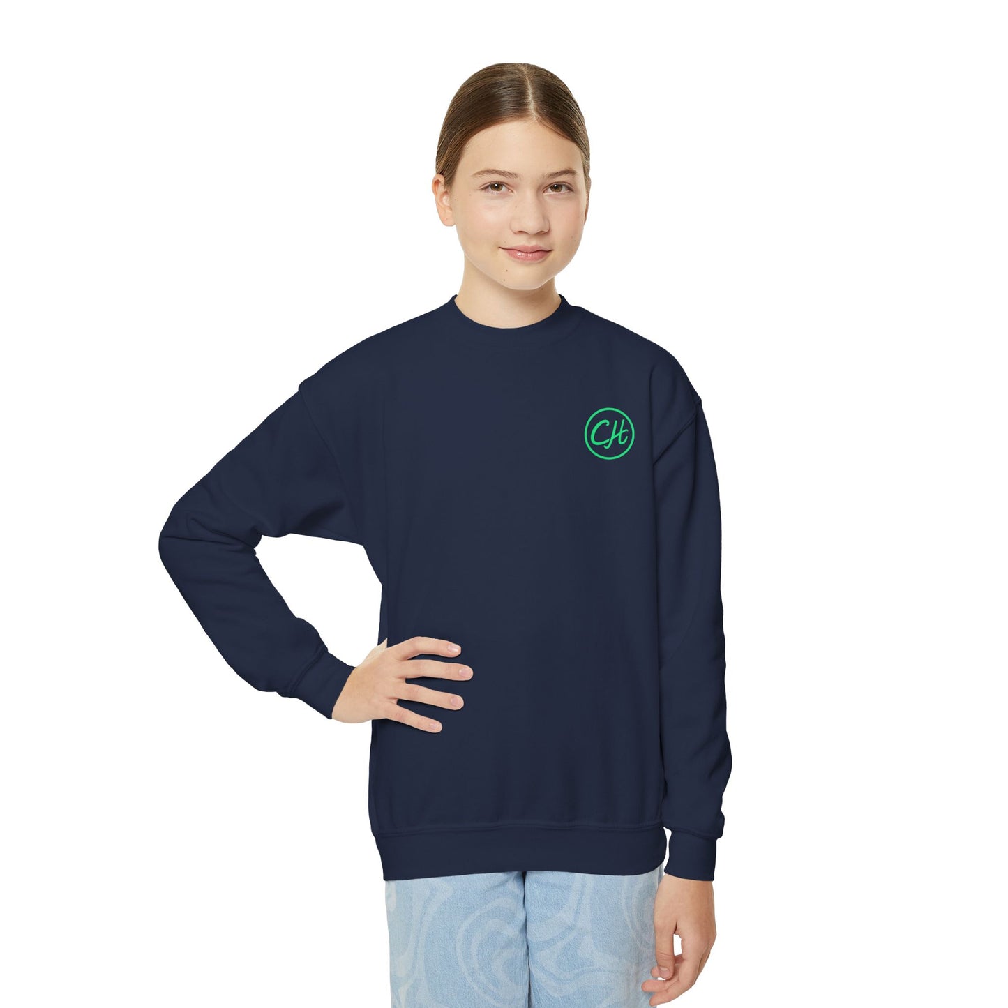 Youth Gildan 18000B Crewneck Sweatshirt