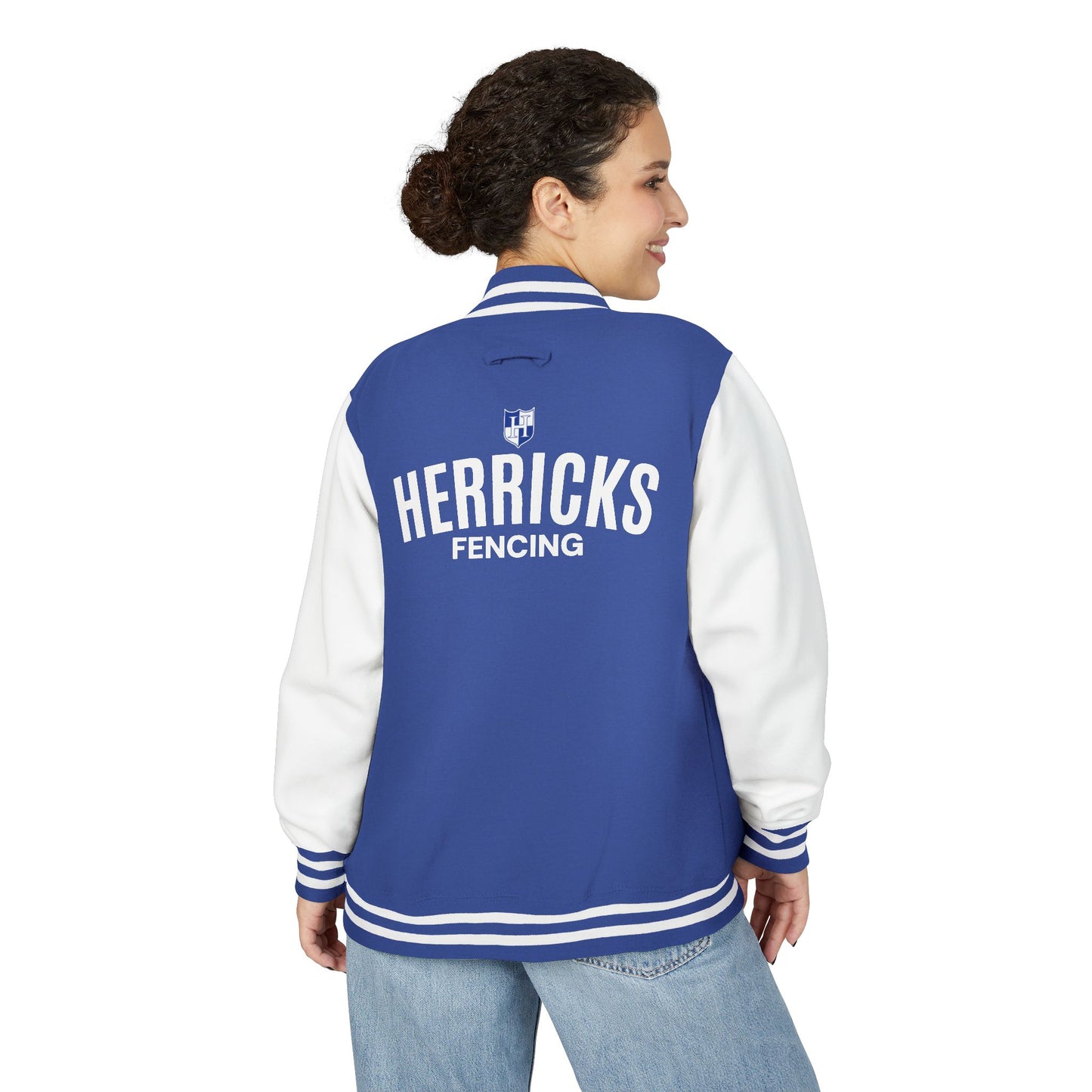 Herricks Fencing Letterman Jacket