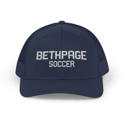 Bethpage Soccer Trucker Cap - Wordmark