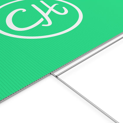 Plastic Yard Sign (18"x12", 24"x18", 36"x24")