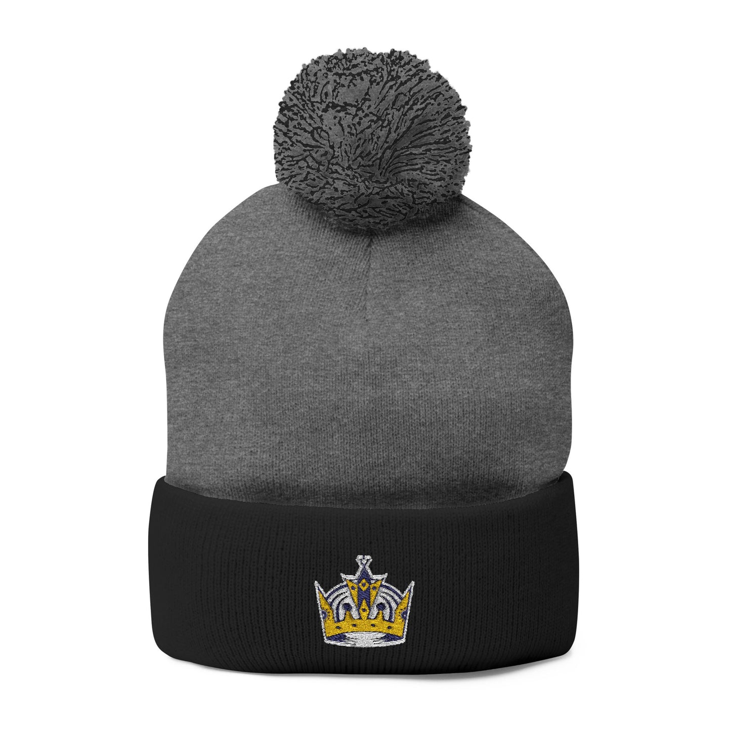 L.I. Kings Pom-Pom Knit Cap