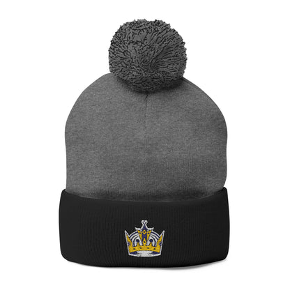 L.I. Kings Pom-Pom Knit Cap