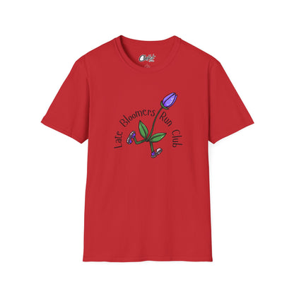 PT With JT Late Bloomers Run Club Unisex Softstyle T-Shirt