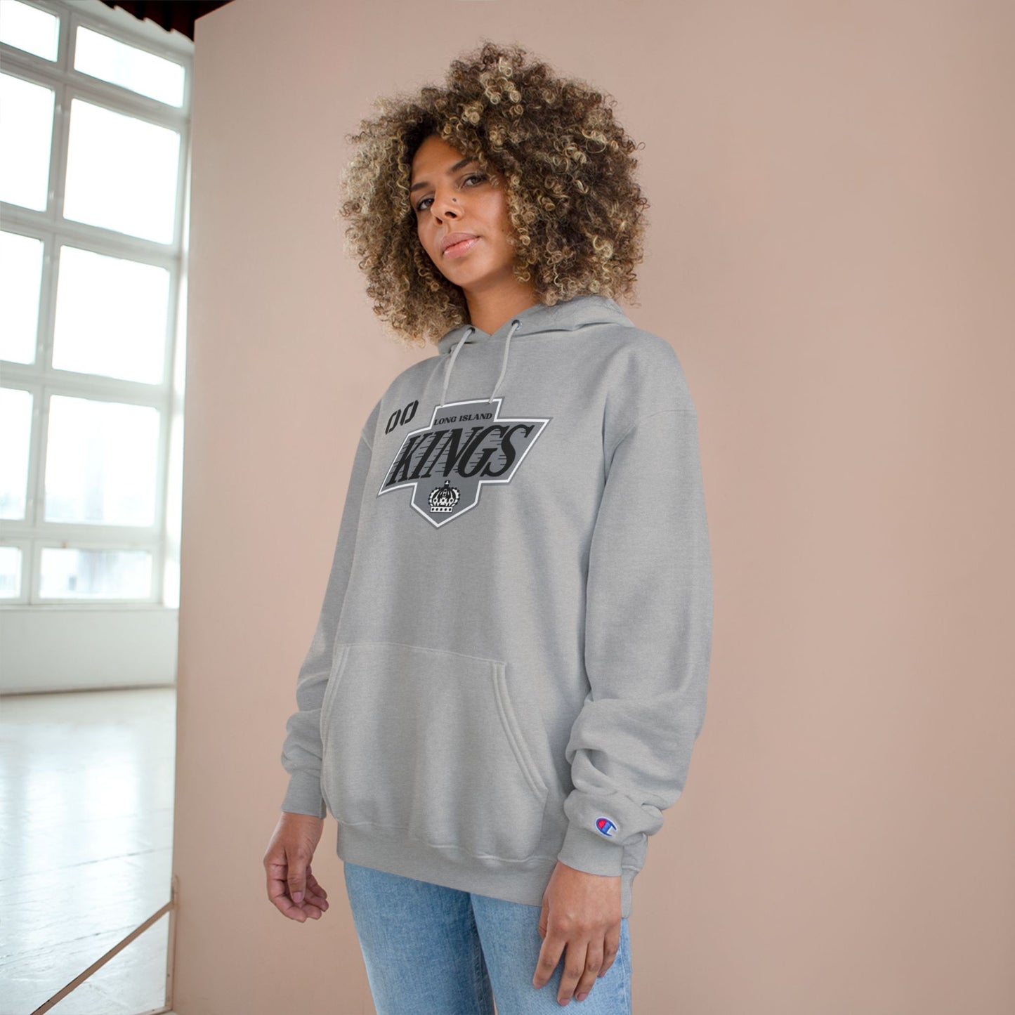 L.I. Kings Champion Hoodie (Custom)