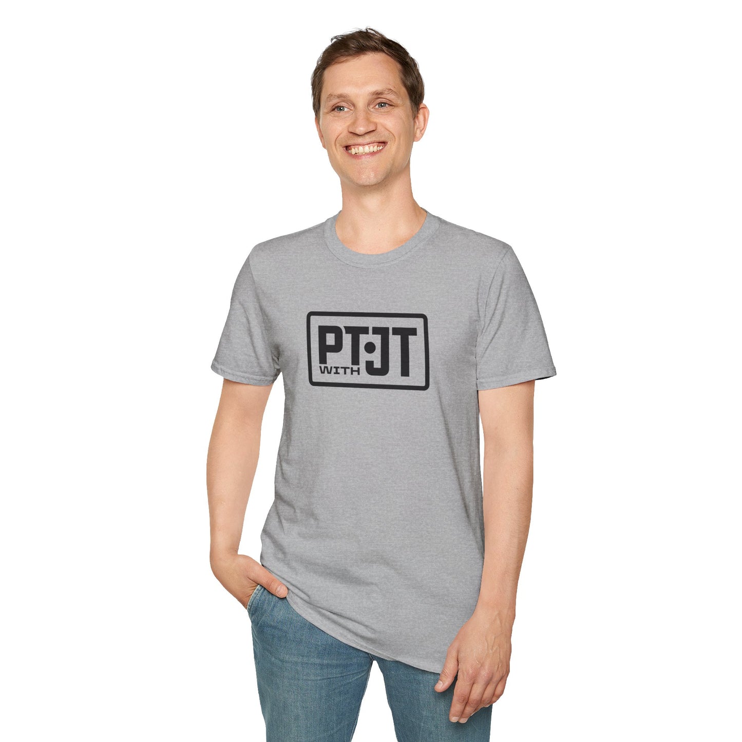 PT With JT Logo Unisex Softstyle T-Shirt