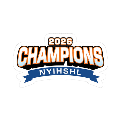 2026 NYIHSHL Champions — Long Beach Stickers