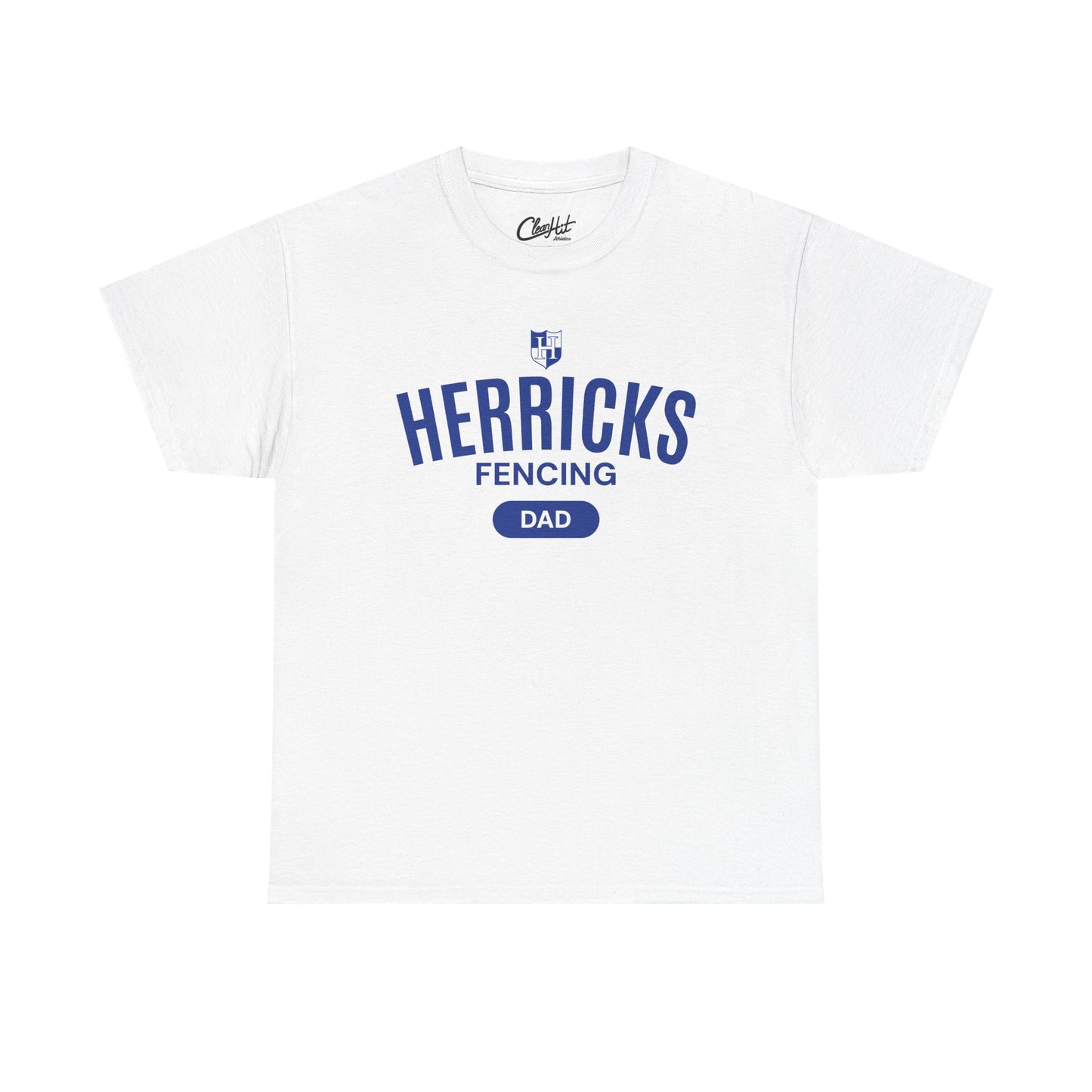 Herricks Fencing Dad Cotton Tee