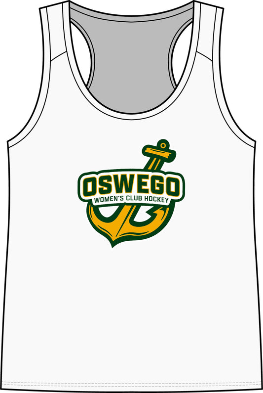 Oswego Women's Club Hockey Tank Top - Full Anchor