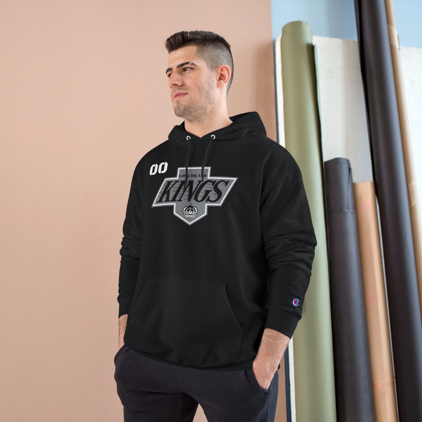 L.I. Kings Champion Hoodie (Custom)